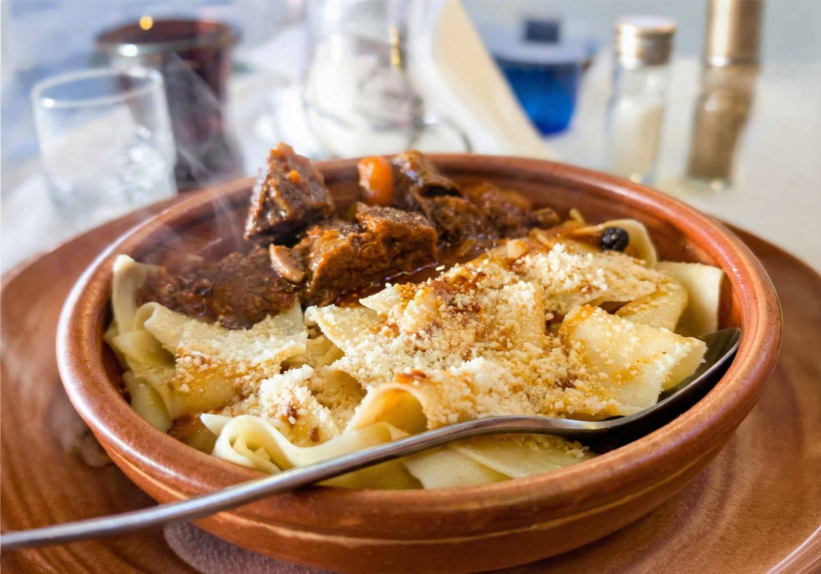 Fresh grilled dishes